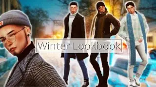 Male Winter Lookbook ❄️ with CC links | The Sims 4 - Create a Sim