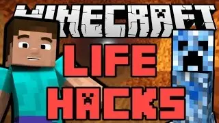 TOP 5 Minecraft Life HACKS (NO MODS!)