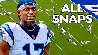 Xavier Legette Preseason NFL Debut | Every Snap