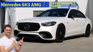 2024 Mercedes S63 AMG E-Performance - Electrified V8 Bi-Turbo Luxury Beast !
