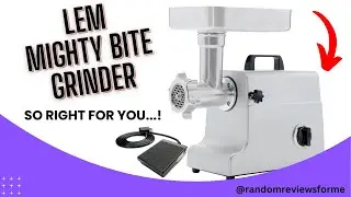 LEM Mighty Bite Grinder - It's Really Not That Hard...!