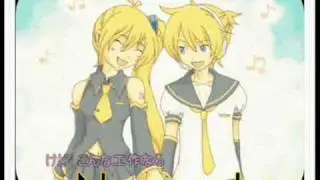 Megami no kousaku [Kagamine Len y Akita Neru].