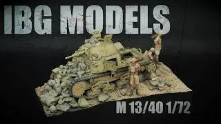 IBG Models M13/40 | 1/72 Full Build and Diorama