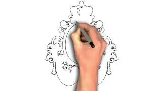 Draw Frame Ornament