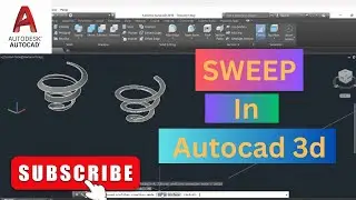 Sweep in Autocad 3d | Autocad Tutorials |  AMEC CAD SOLUTIONS