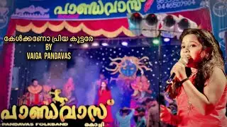KELKKANO PRIYA KOOTTARE | കേൾക്കണോ പ്രിയ കൂട്ടരേ | VAIGA PANDAVAS | വൈഗമോൾ | NadanPattu | നാടൻപാട്ട്