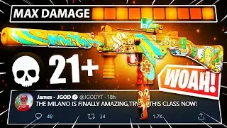 *NEW* THIS MILANO CLASS SETUP MELTS IN VERDANSK😲(Warzone Season 6)