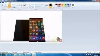 How to remove a watermark in paint