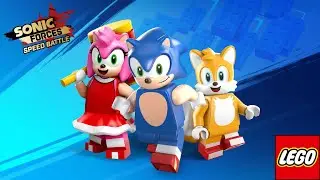 Unlocking Lego Sonic, Lego Tails, and Lego Amy in Sonic Forces Speed Battle! Sonic Forces X Lego