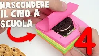 TRUCCHI PER NASCONDERE IL CIBO A SCUOLA E MANGIARE DI NASCOSTO
