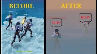 My Experience in Co-op Funny Moments Genshin Impact
