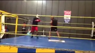 Video box (sparring) Briseño vs Ortiz