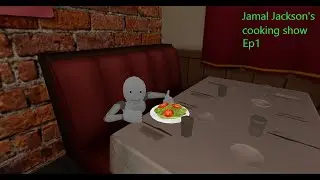 ep 1 of Jamal Jackson's cooking show career