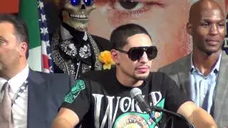 Danny Garcia press conference after beating Lucas Matthysse