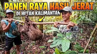 Blessings come from entering the Kalimantan Forest, getting delicious meat from traps and MUKBANG...