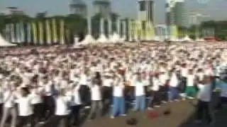Rekor Dunia Untuk Senam Bersama