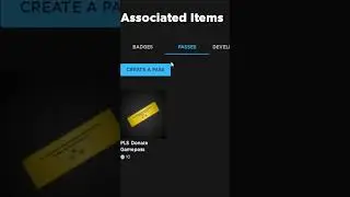 👀How to create a GAMEPASS for PLS DONATE in Roblox 
