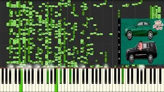 SLAVA MARLOW & MORGENSHTERN - БЫСТРО На пианино & MIDI