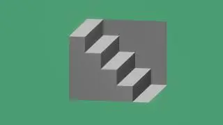 Does it look same Upside Down ? | The Schroeder Stairs Illusion | Fantasy Illusion!
