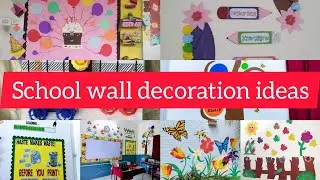 Pre School Bulletin board decoration ideas/Classroom board decoration idea/lesson board Ideas