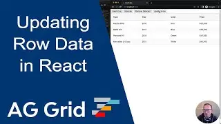 Updating row data in React Directly and Efficiently with Transactions