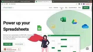 React Google Sheet CRUD app - Setup Google Sheet and sheet.best - 2/6