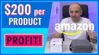 HOW I EARNED $200 per PRODUCT on AMAZON - my Amazon Strategy for High Profit