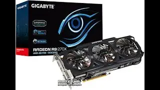 Майнинг  Видеокарта Radeon R9 270X  5 серия