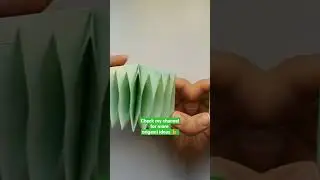 How To Make a Cute Paper Wallet | Origami Wallet | DIY mini paper craft wallet #origami #shorts