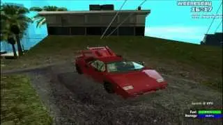 [GTA SA Mod Showcase] 1988 Lamborghini Countach 5000QV