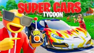 I Built SUPERCARS in FORTNITE!