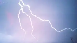 Lightning Strikes - Scary and Beautiful 2020