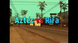 [MTA-RP] Каптур Aztec vs Rifa win + skill