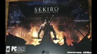 Sekiro Shadows Die Twice Collector's Edition Unboxing (PC) ENGLISH