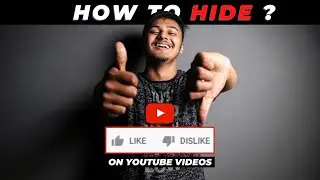 How To Hide Like And Dislike on YouTube Videos (2024)