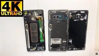 Samsung Galaxy Note 8 N950 - LCD Replacement Disassembly / Замена Экрана Разборка