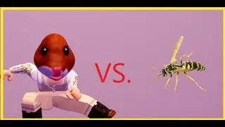 Evil Hamster VS  Yellow Jacket