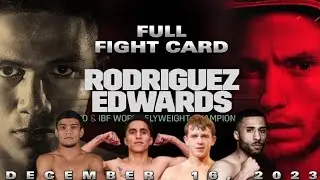 Jesse Rodriguez vs Sunny Edwards Full Fight Card