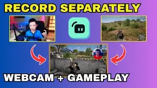 How to record webcam and video separately using Streamlabs OBS (2024 GUIDE)