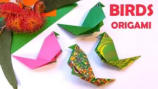 Bird origami | DIY paper toys easy 5 minute crafts