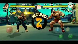 ryu vs zangief street fighter 5/Sohail cartoon gaming#motivation#fight #fighting