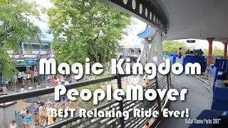 [HD] PeopleMover Ride-through in the Rain - Magic Kingdom - Tomorrowland