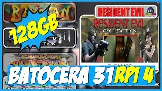 Batocera 31 Neon Collections Raspberry Pi4 128GB (16.129 GAMES)