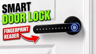 Elemake Smart Fingerprint Door Lock Review and How To Install