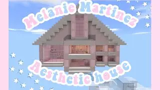 Melanie Martinez inspired house- aesthetic minecraft speedbuild 🧸🎀✨