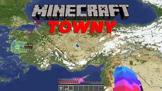 Gerçek Dünya Haritalı Minecraft Towny Sunucusu - RonemaCraft