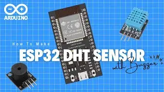 DIY DHT11 Temperature & Humidity Sensor with Buzzer Alert | Easy Arduino Project!