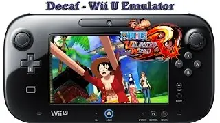 Decaf WiiU Emulator - One Piece: Unlimited World RED (2013). Ingame. Test #6