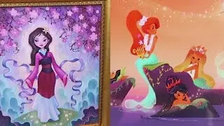 VISITING DISNEY'S WONDERGROUND GALLERY!