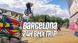 TRIP TO BARCELONA IN ONLY 24 HOURS / BMX Vlog #90